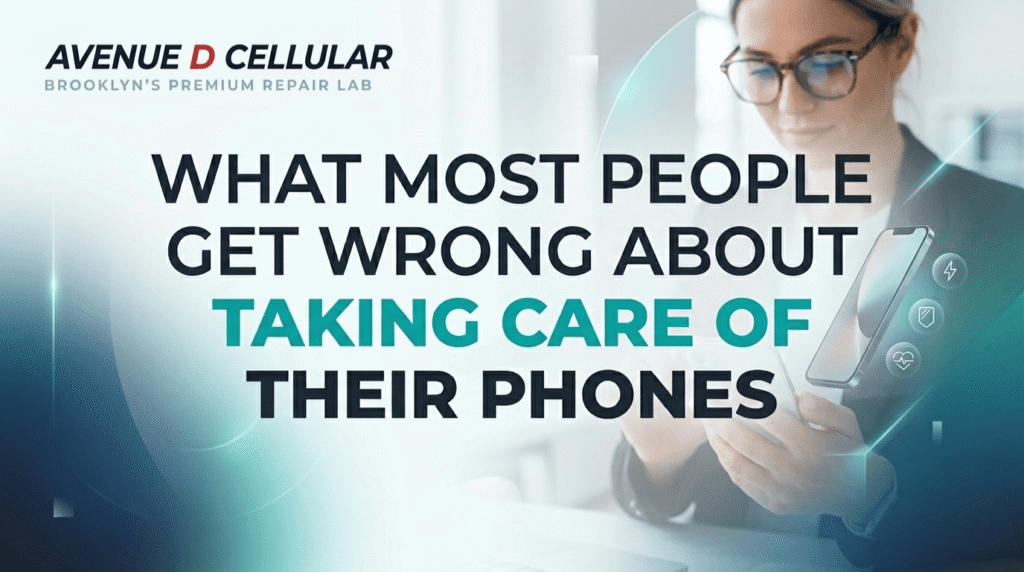 What Most People Get Wrong About Taking Care of Their Phones