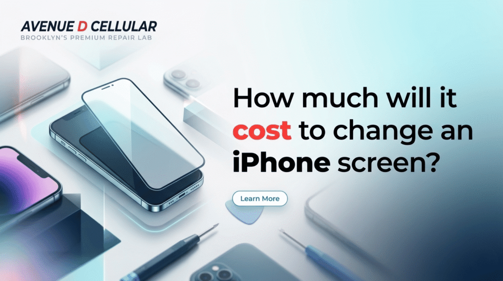 How much will it cost to change an iPhone screen
