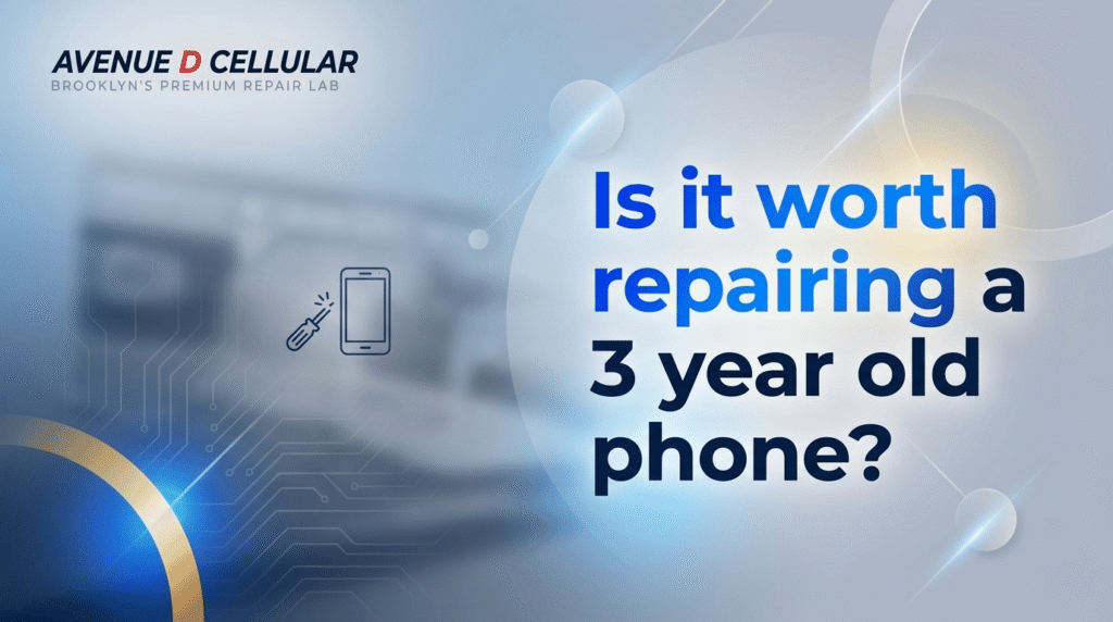 Is it worth repairing a 3 year old phone