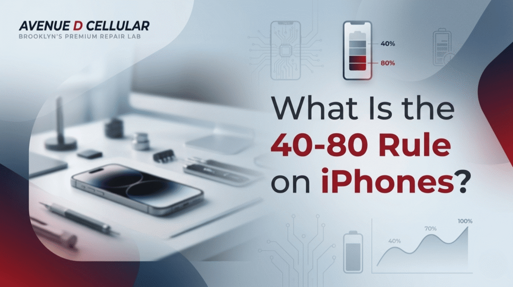 What Is the 40-80 Rule on iPhones