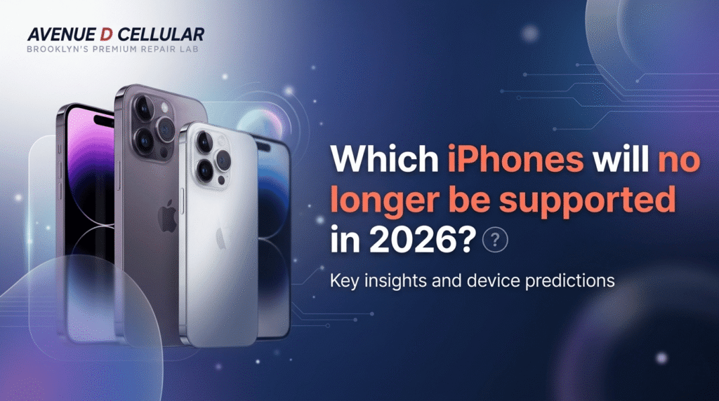Which iPhones will no longer be supported in 2026
