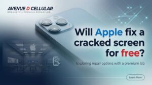 Will Apple fix a cracked screen for free?