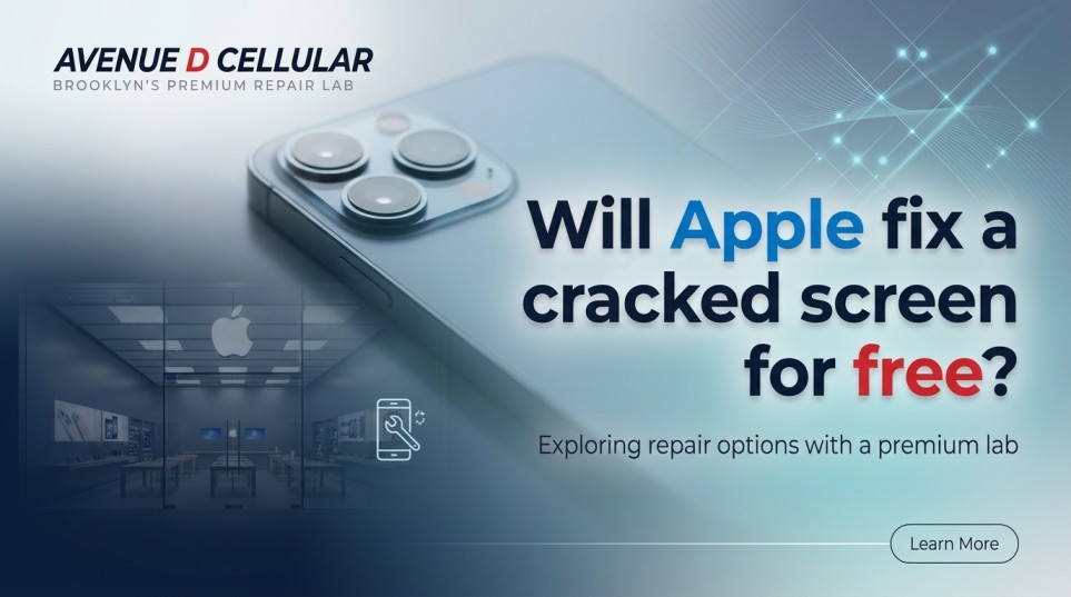 Will Apple fix a cracked screen for free?